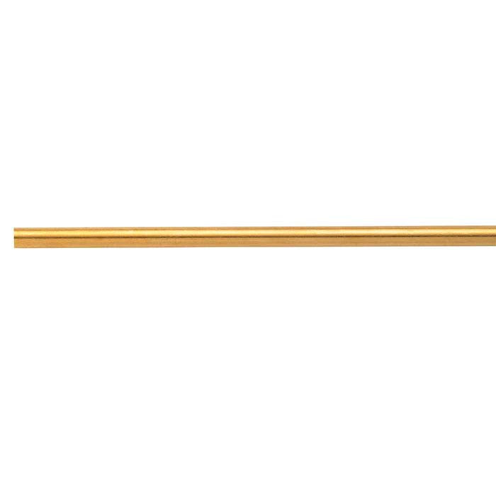 14K Yellow Gold 4.12mm Heavy-Wall Tubing, 1/2-Hard