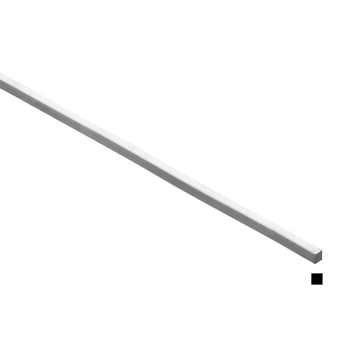 14K White Gold Square Sizing Stock, 1/2-Hard