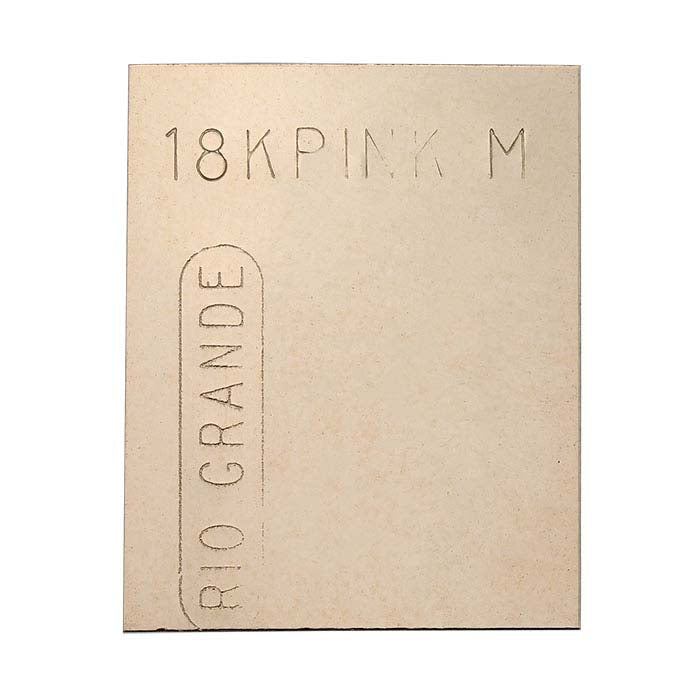 18K Plumb Roségoldblech Lötzinn, 0,25 mm, Mittel