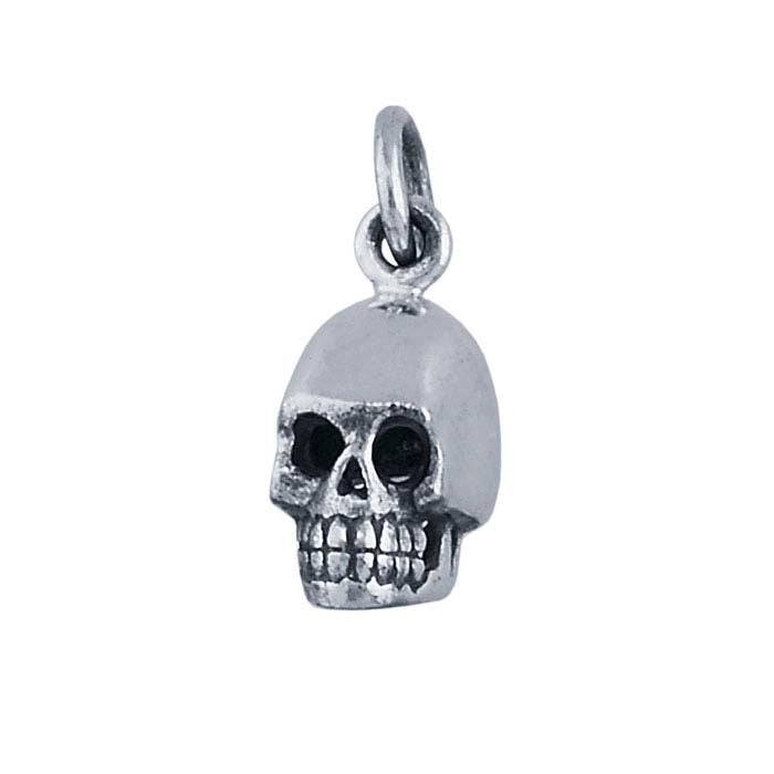 Sterling Silver Skull Charm