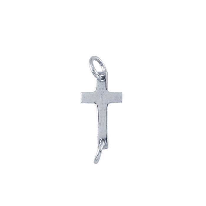 Sterling Silver Cross Link Component