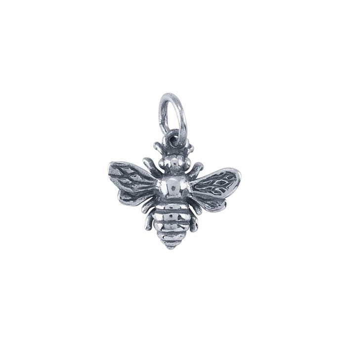 Sterling Silver Honey Bee Charm