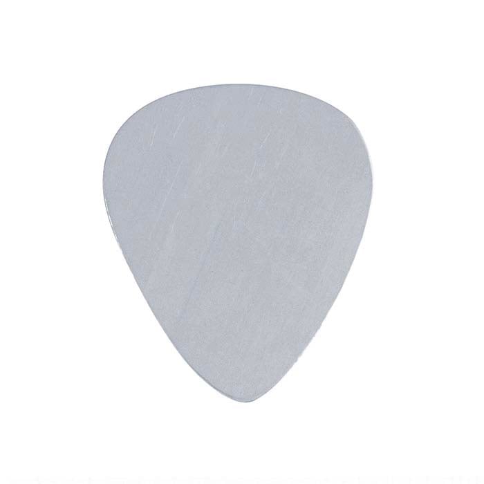 Sterling Silver 30.3 x Guitar Pick Stamping
