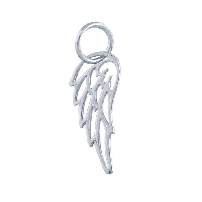 Sterling Silver Angel Wing Charm