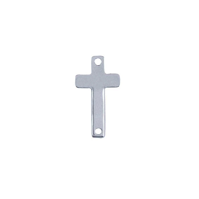Sterling Silver Cross Link Component