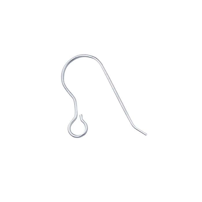 Sterling Silver Ear Wire with Open Loop