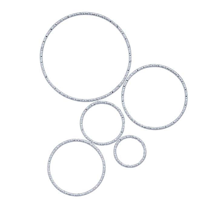 Sterling Silver Round Linkable Component