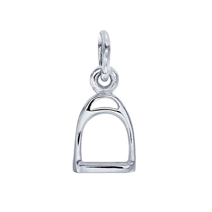 Sterling Silver Stirrup Charm