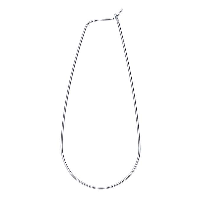 Teardrop Hoop Earring