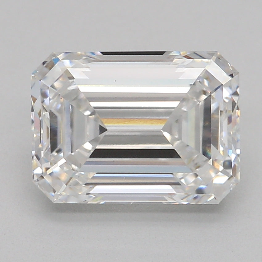 Labbod diamant 1,65 ct, smaragdslipning, E, VS1