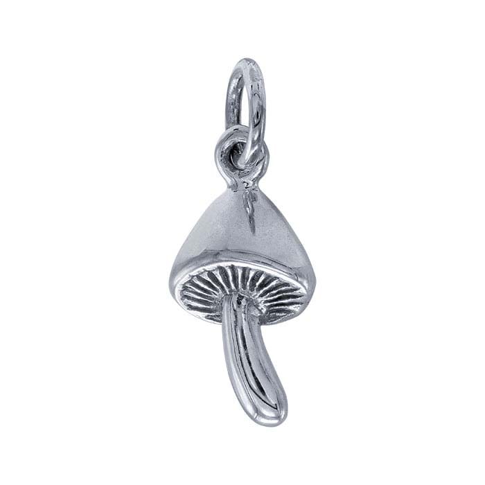 Sterling Silver Mushroom Charm