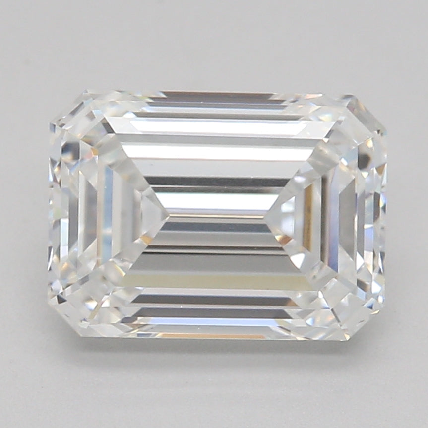 Lab-Gekweekte Diamant 1,63ct, Smaragd, F, VVS2