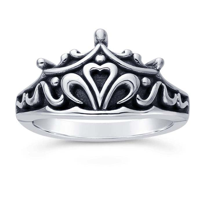 Sterling Silver Tiara Ring