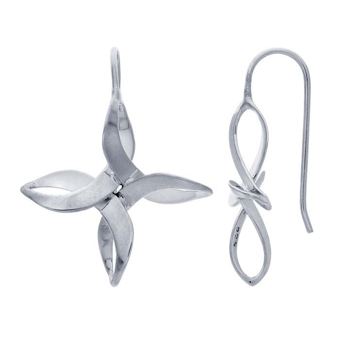 Pendientes de Nudo Celta de Plata de Ley