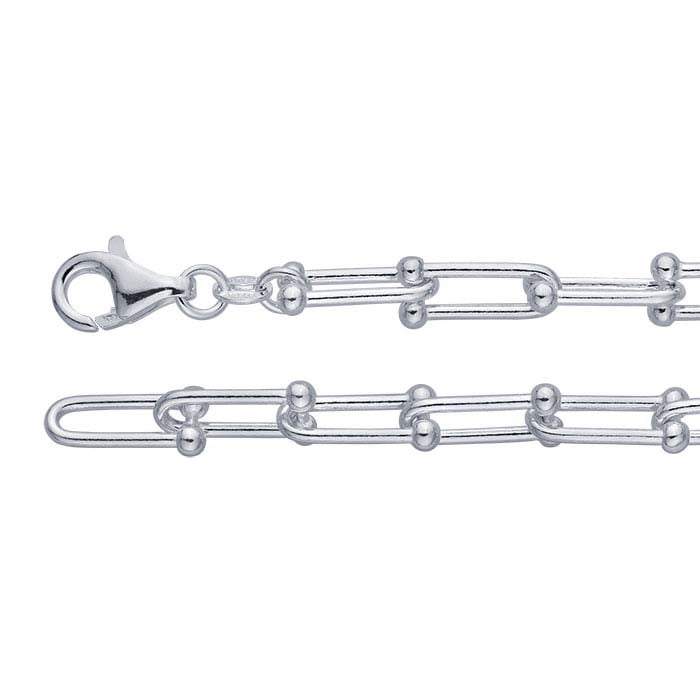 Sterling Silver Jax Link Chain