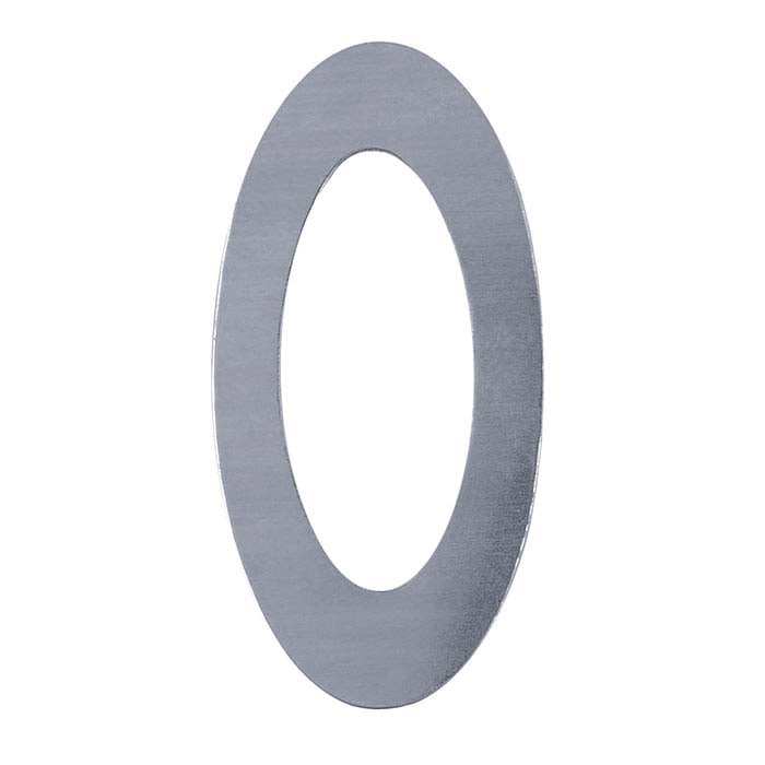 Sterling Silver 40 x Open Oval Stamping, 0.81mm