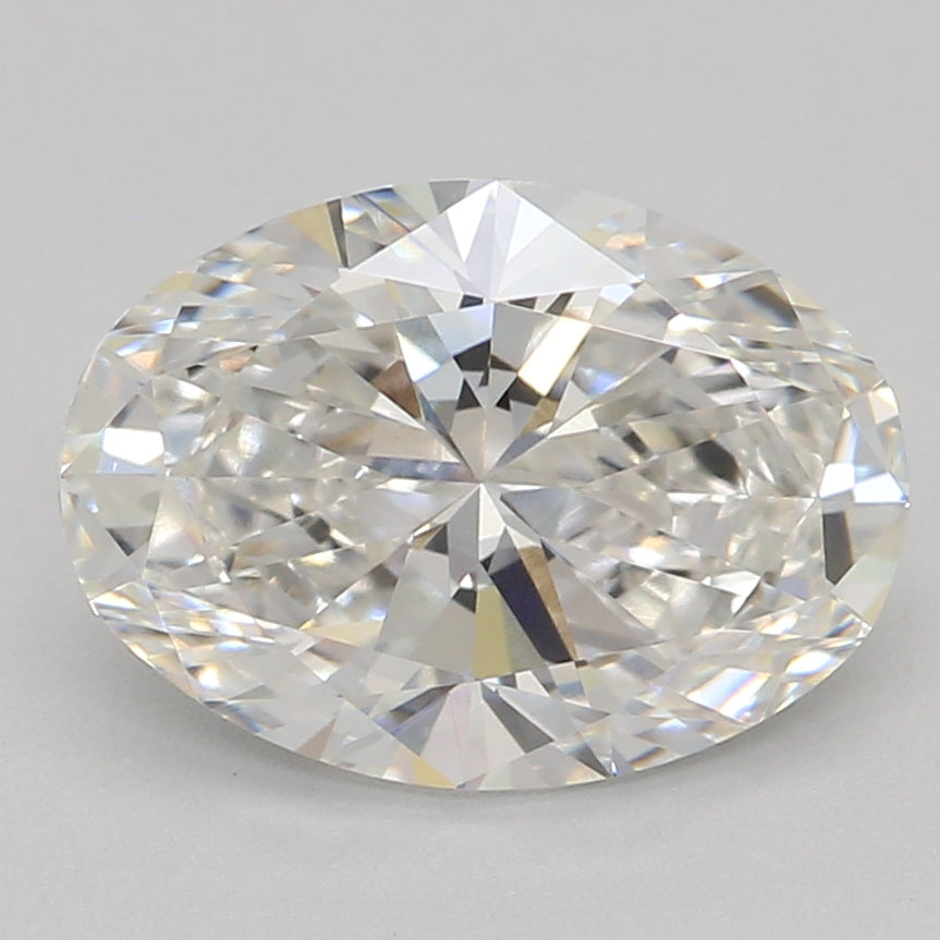Lab-odlad diamant 1,35 ct, oval, G, VVS2