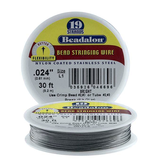 Beadalon® Designer Series 19-Strand Bright Wire