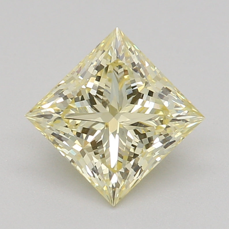 Lab-Grown Diamond 0.81ct, Princess, Yellow, VS1