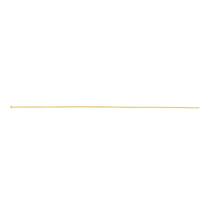 14/20 Yellow Gold-Filled Domed Head Pin, 0.72mm, Hard