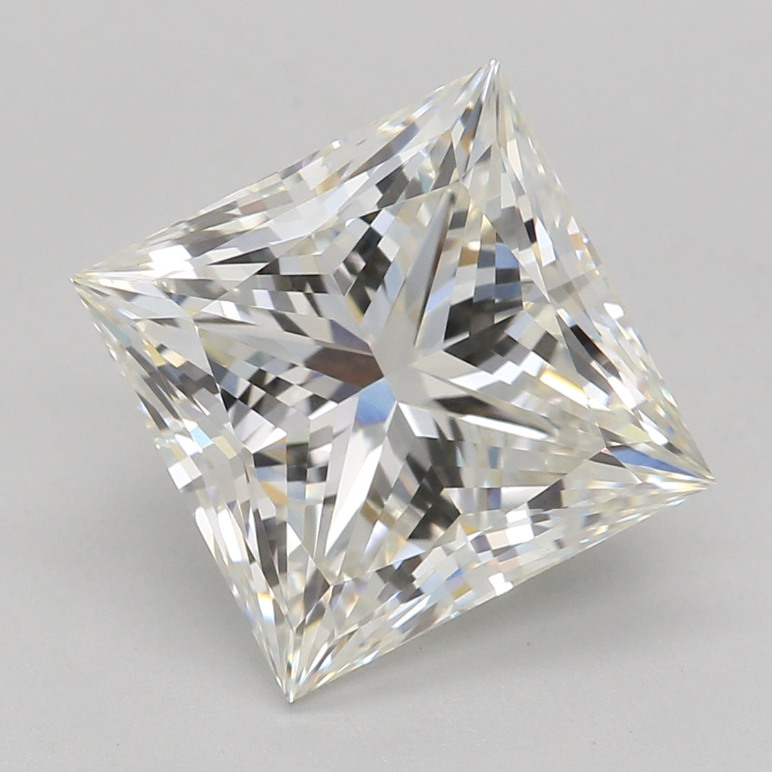 Laboratoriedyrket diamant 3,06 ct, princess, H, VVS2