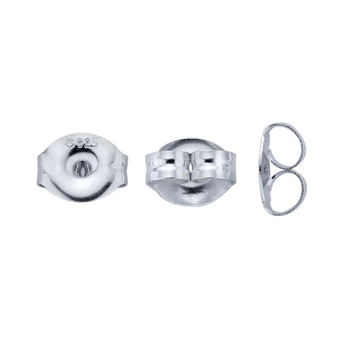 Sterling Silver Friction Ear Nut