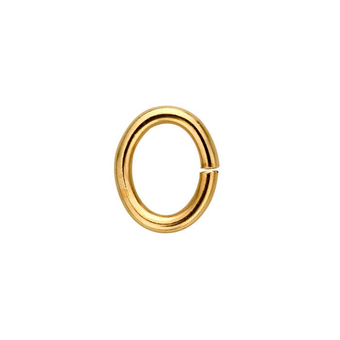 14/20 Yellow Gold-Filled Oval Jump Ring