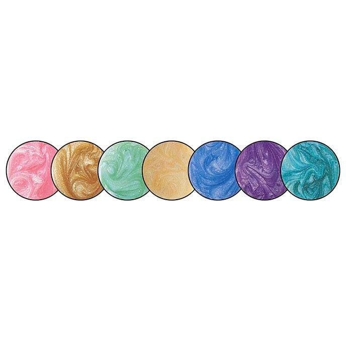 Colores™ Epoxy Resin Pastel Pearl Colors Set
