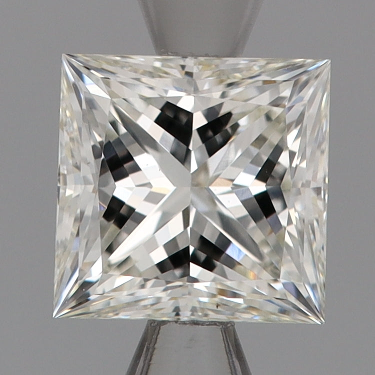 Diament syntetyczny 1,39 ct, szlif princess, H, VS1