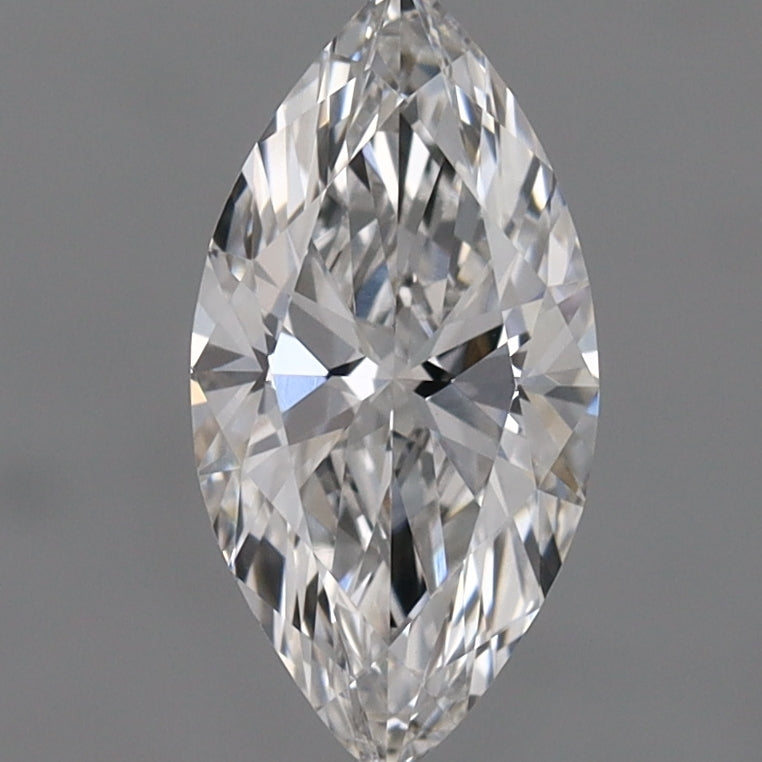 Laboratorijoje užaugintas deimantas 0,74 ct, markizė, E, VVS2