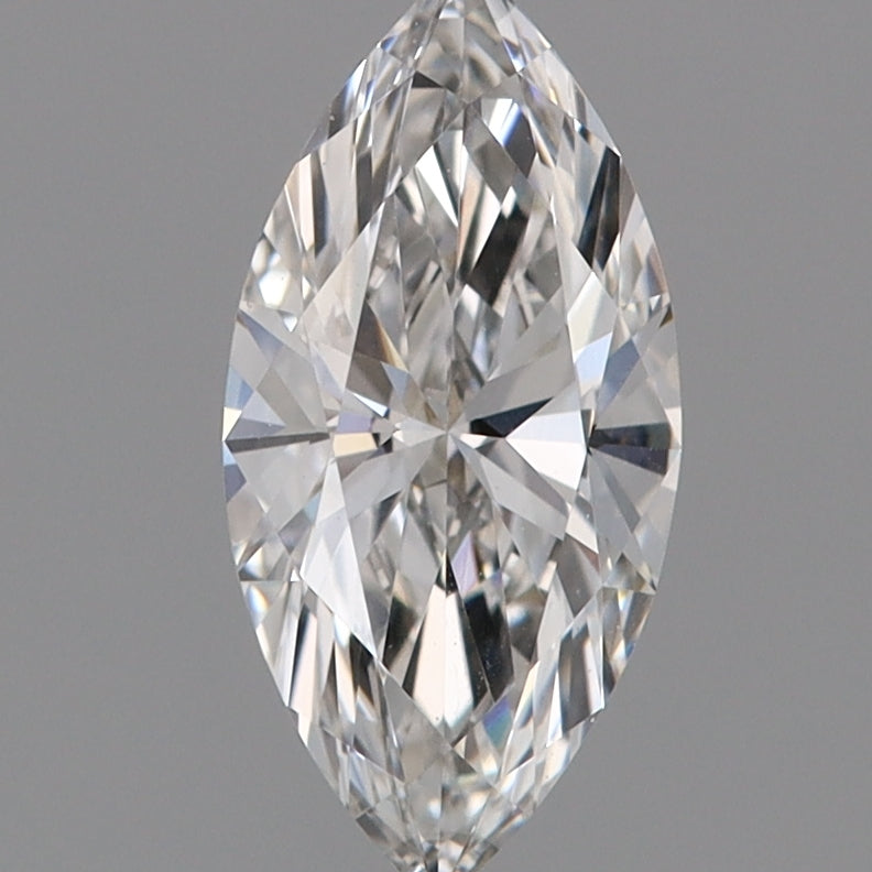 Laboratorijoje užaugintas deimantas 0,78 ct, markizė, F, VVS2