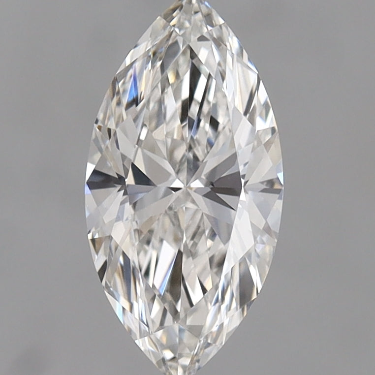 Diamante Cultivado em Laboratório 0,79ct, Marquise, F, VVS2