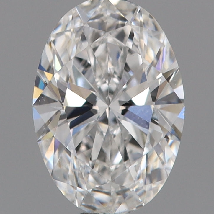 Laboratorijoje užaugintas deimantas 1,06 ct, ovalus, D, VVS2