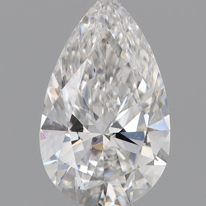 Diamant synthétique 1,06 ct, Poire, E, VVS2