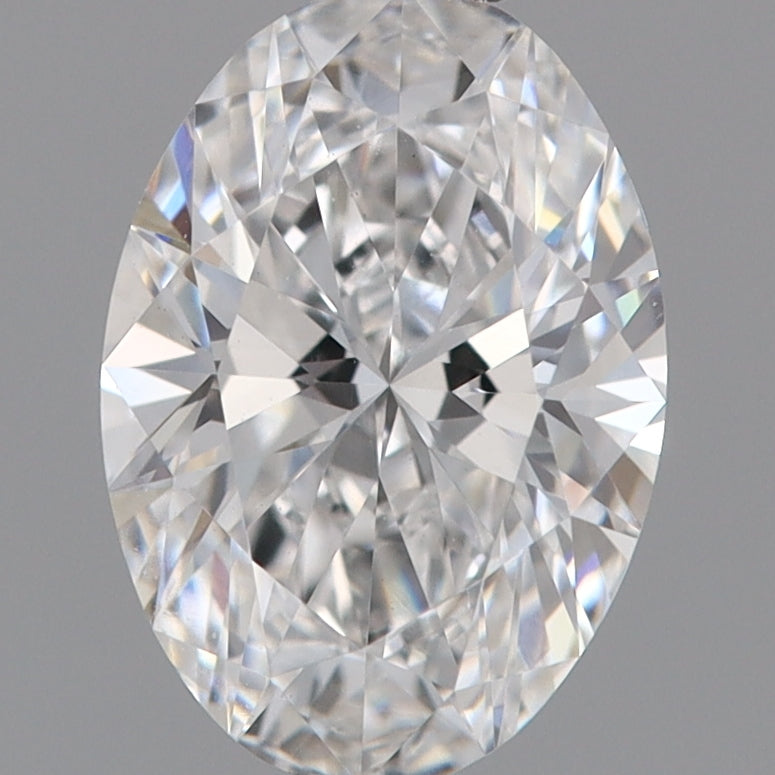 Im Labor gezüchteter Diamant 1,06 ct, oval, D, VVS2