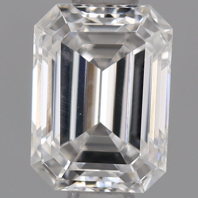 Diamante Cultivado em Laboratório 0,58ct, Esmeralda, E, VS1