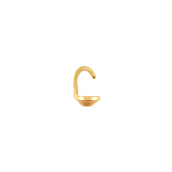14K Yellow Gold Single-Cup Bead Tip
