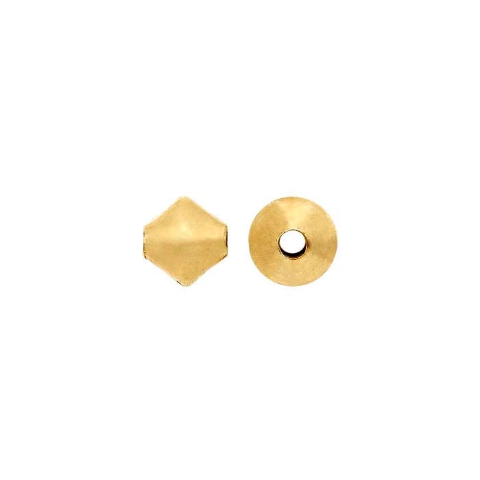 14/20 Yellow Gold-Filled Bi-Cone Bead