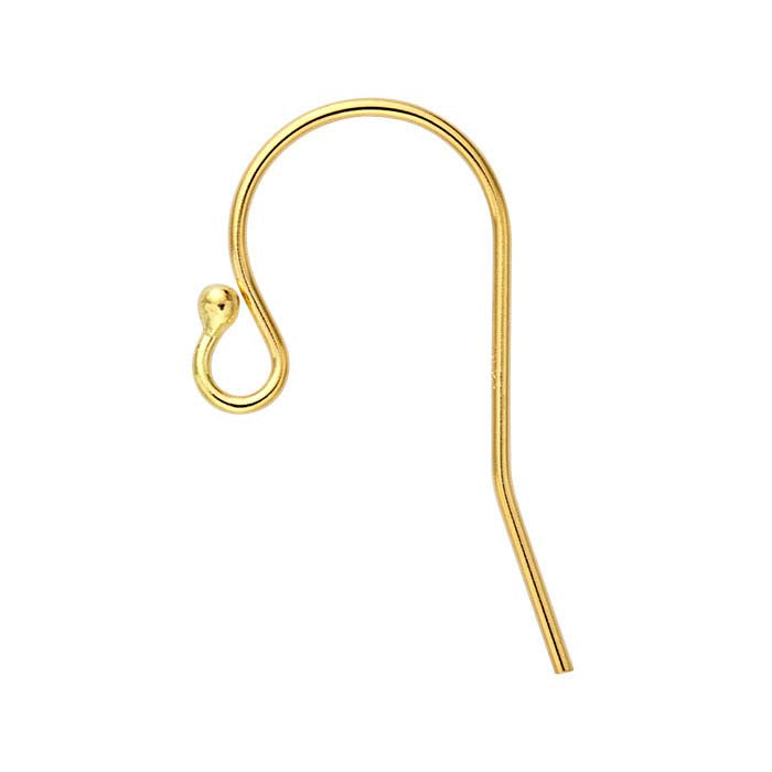 Ear Wire with Loop and Ball End