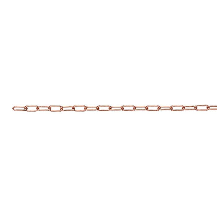 14/20 Rose Gold-Filled Oval Cable Chain