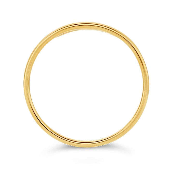 14/20 Yellow Gold-Filled Double Arch Ring