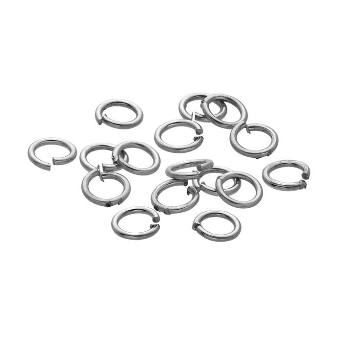 Platinum Round Jump Ring