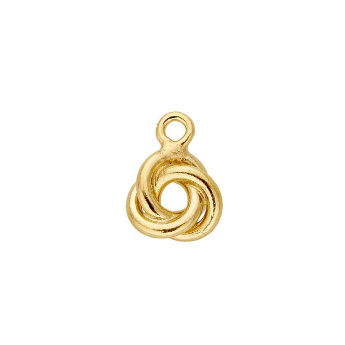 14/20 Yellow Gold-Filled Love Knot Charm