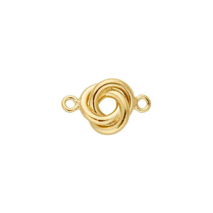 14/20 Yellow Gold-Filled Love Knot Link Component