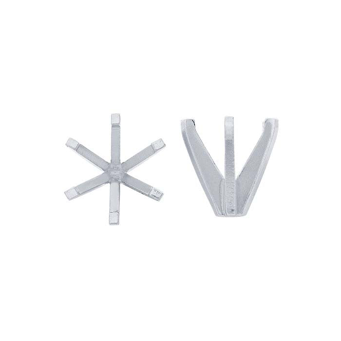 Platinum Round Low 6-Prong Setting