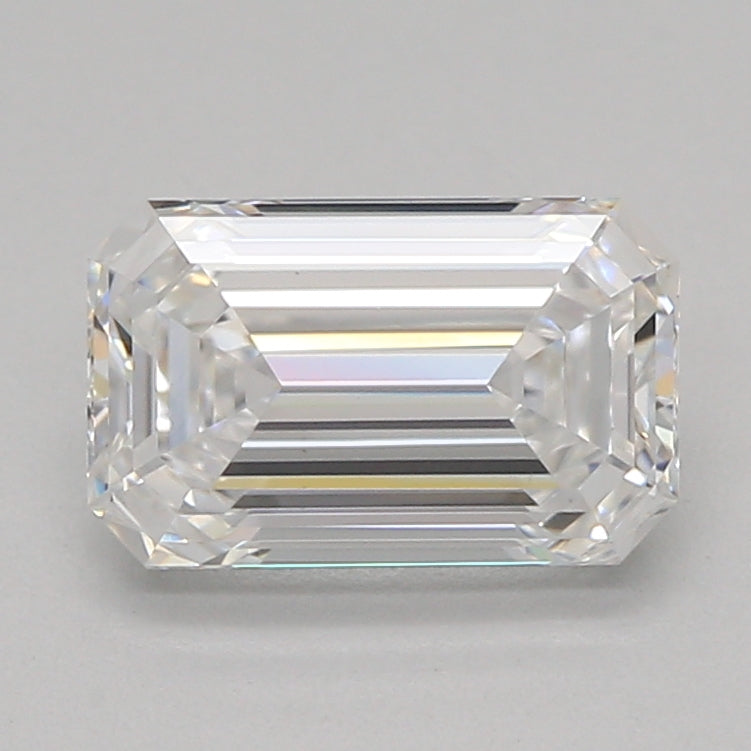 Diamante Cultivado em Laboratório 0,79ct, Esmeralda, E, VVS2