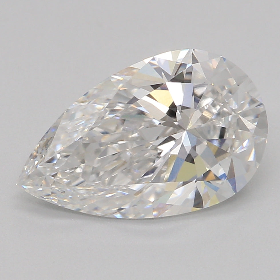 ماسة مزروعة مخبريًا 1.54 قيراط، كمثرى، E، VVS1