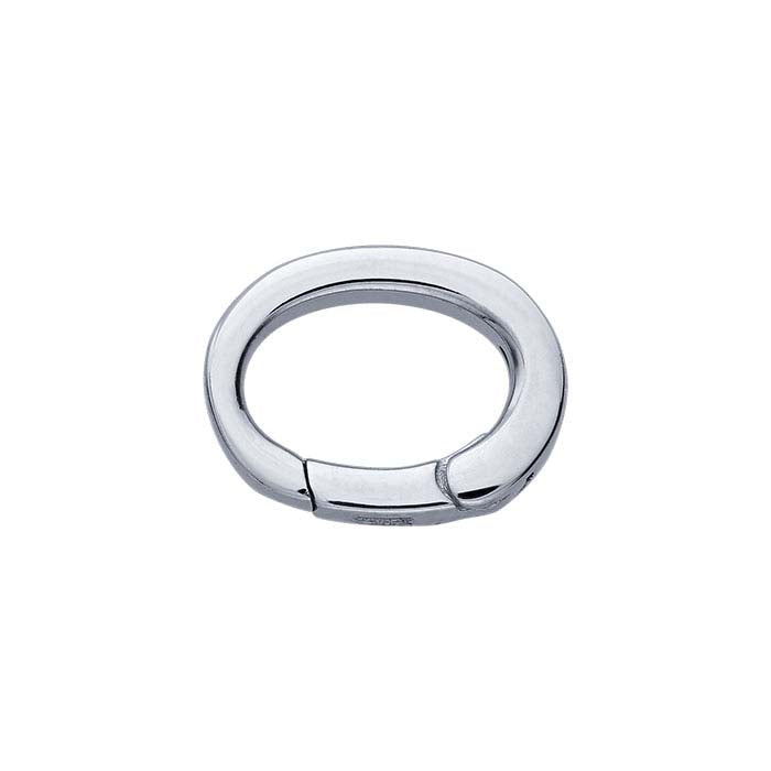 Enhancer per Collana in Oro Bianco 14K Semplice