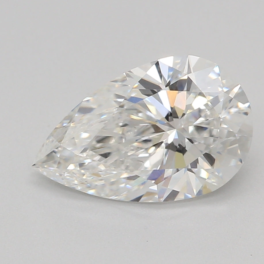 ماسة مزروعة مخبريًا 1 قيراط، شكل كمثرى، E، VVS2