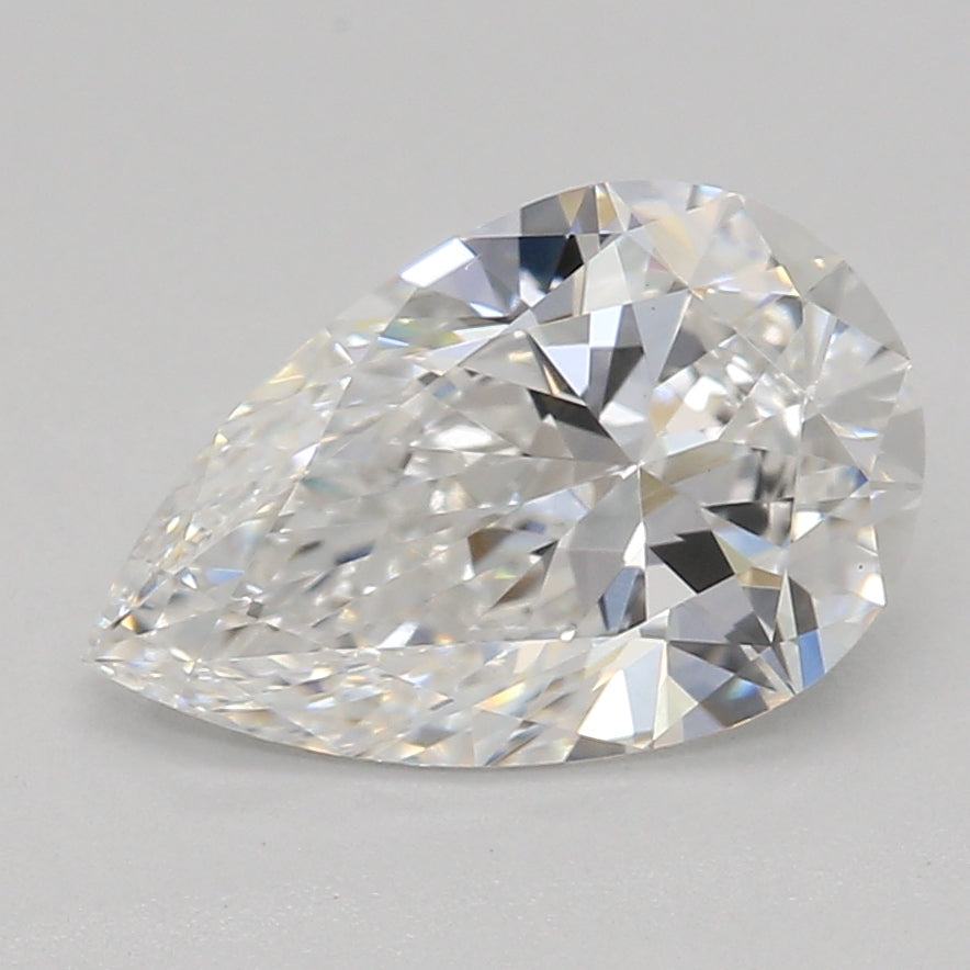 Lab-Gegroeide Diamant 1,07 ct, Peer, E, VS1